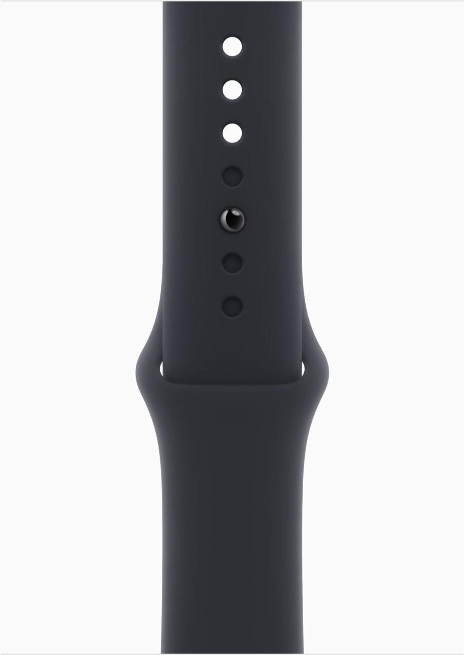Apple Watch Series 9 GPS + Cellular 45 mm Aluminium Sportband M/L Mitternacht
