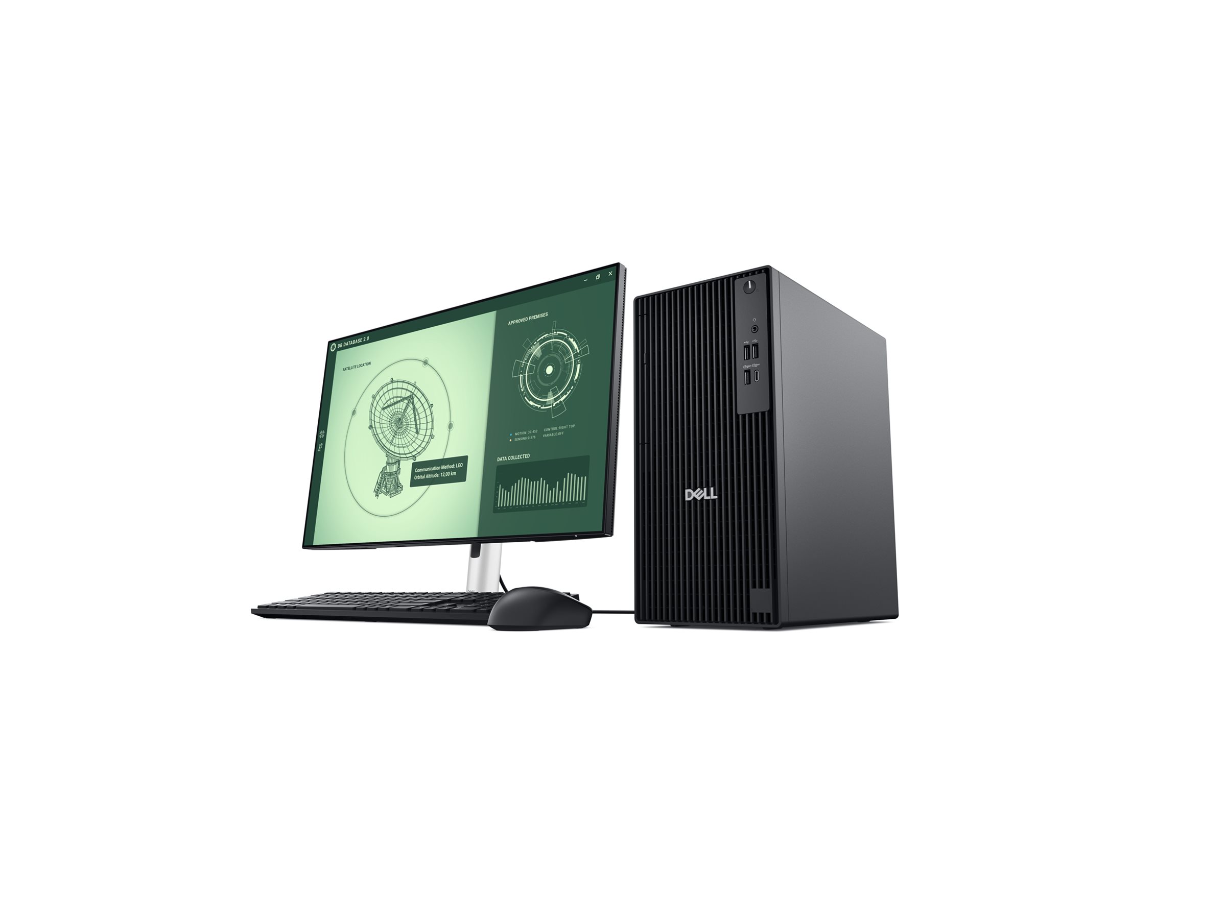Dell Pro Tower QCT1250 Intel Core Ultra 5 235 16 GB RAM 512 GB SSD Schwarz