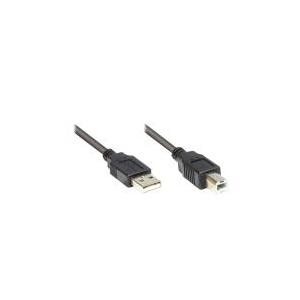 Alcasa USB 2.0 A/B 1m (2510-1OFS)