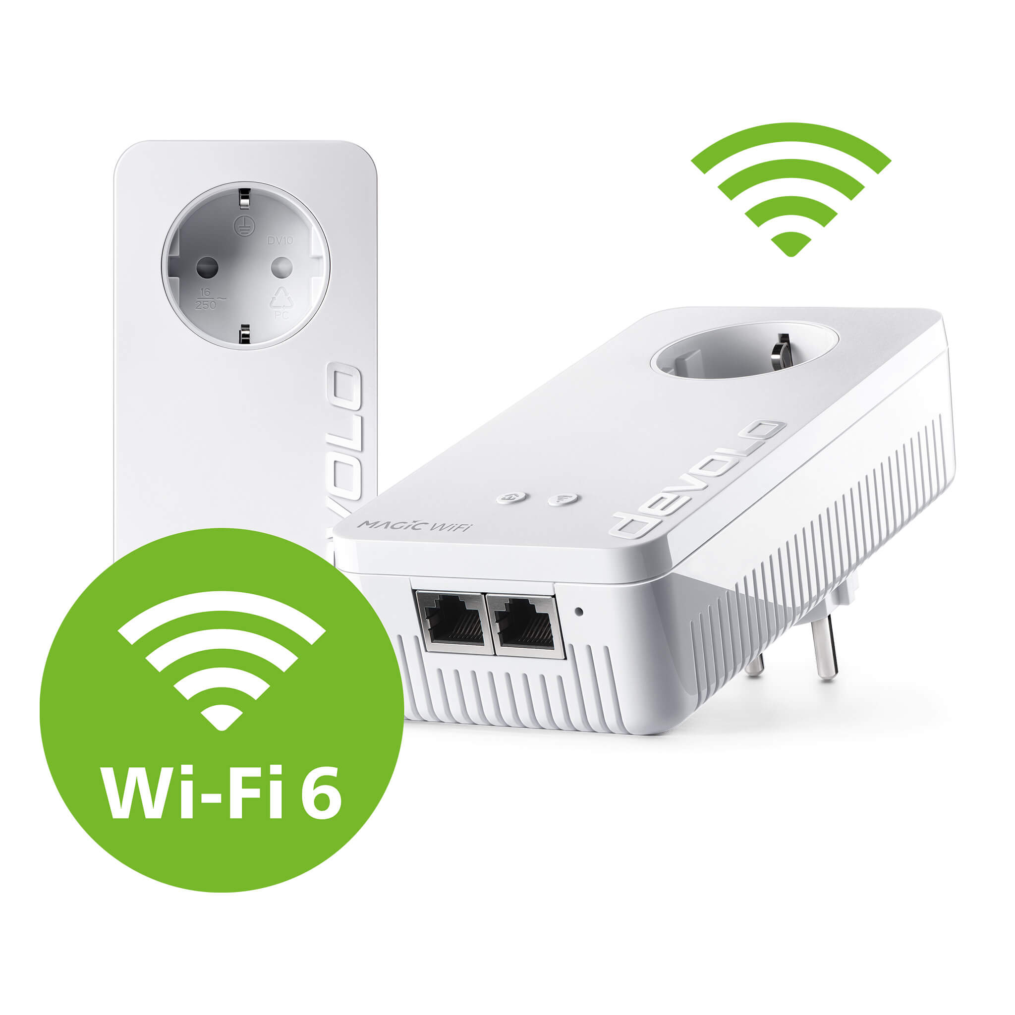 Devolo Magic 2 WiFi 6 next Starter Kit 3000 Mbit/s Weiß