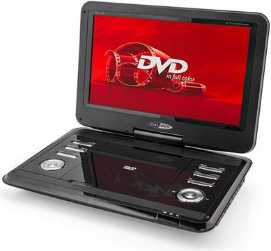 Caliber Audio Technology MPD 112 Tragbarer DVD-Player 29.46 cm 11.6"  inkl. 12 V Kfz-Anschlusskabel, Akkubetrieb Schwarz (MPD 112)