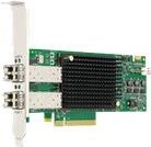 Broadcom LPE32002-M2. Eingebaut, Übertragungstechnik: Verkabelt, Hostschnittstelle: PCI-E, Schnittstelle: SFP+. Datenübertragungsrate (Maximum): 3200 Mbit/s. Produktfarbe: Schwarz, Grün, Grau (LPE32002-M2)