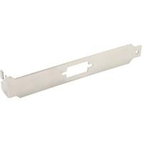 4er Pack, InLine® Slotblech zur Befestigung von 9pol. Sub D Stecker oder Buchse (11109)