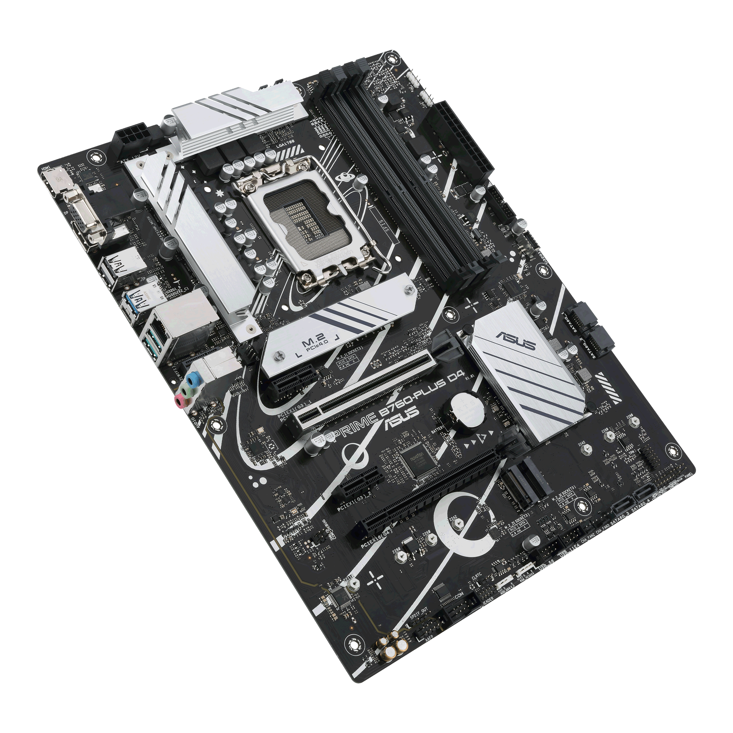 ASUS Prime B760-PLUS D4 Mainboard ATX | Intel B760, LGA 1700, DDR4 | Schwarz
