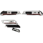 WEDO Safety-Cutter Left/Right, Trapezklinge silber/schwarz/rot, federbelastete Klinge (78 814)