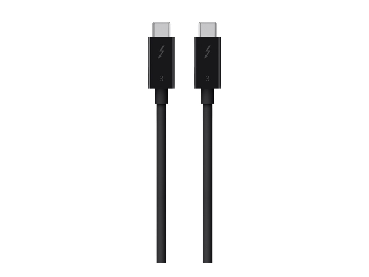 Belkin Thunderbolt 3 Thunderbolt-Kabel 0,8 m USB-C Schwarz