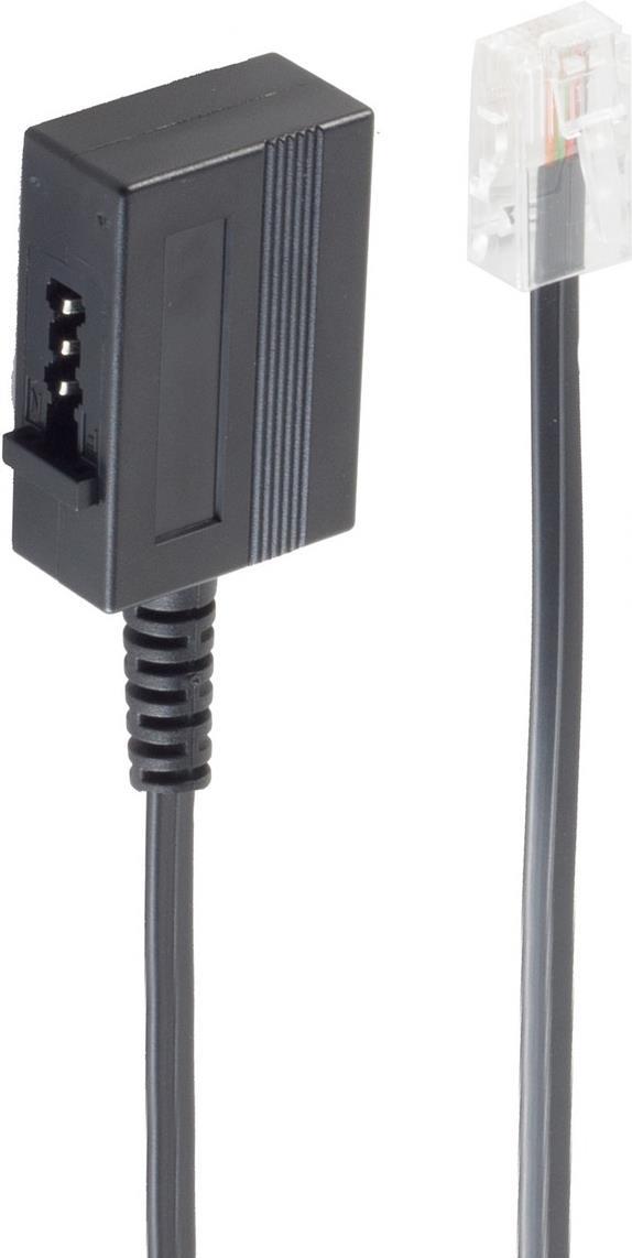 shiverpeaks BS71041-1 Telefonkabel 0,2 m Schwarz (BS71041-1)