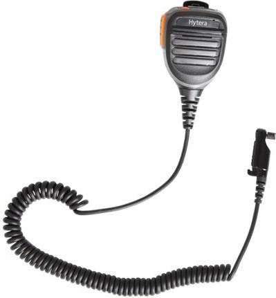 HYTERA Wasserdichtes Fernbedienungs-Lautsprechermikrofon mit Notrufknopf für HP505 565 605 685 705 785 PDC680 PDM680 PTC680 PD605 (SM26N1-P)