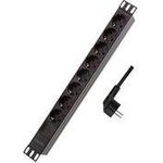 LogiLink 19" Steckdosenleiste 8-fach, Überspannungsschutz (PDU8C04)