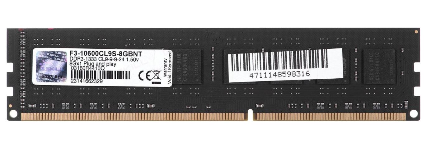 G.Skill NT Series DDR3 (F3-10600CL9S-8GBNT)