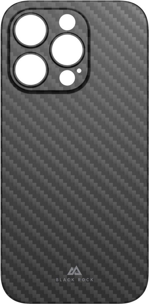 Black Rock Cover Ultra Thin Iced für Apple iPhone 14 Pro, Schwarz/Carbon (00220273)