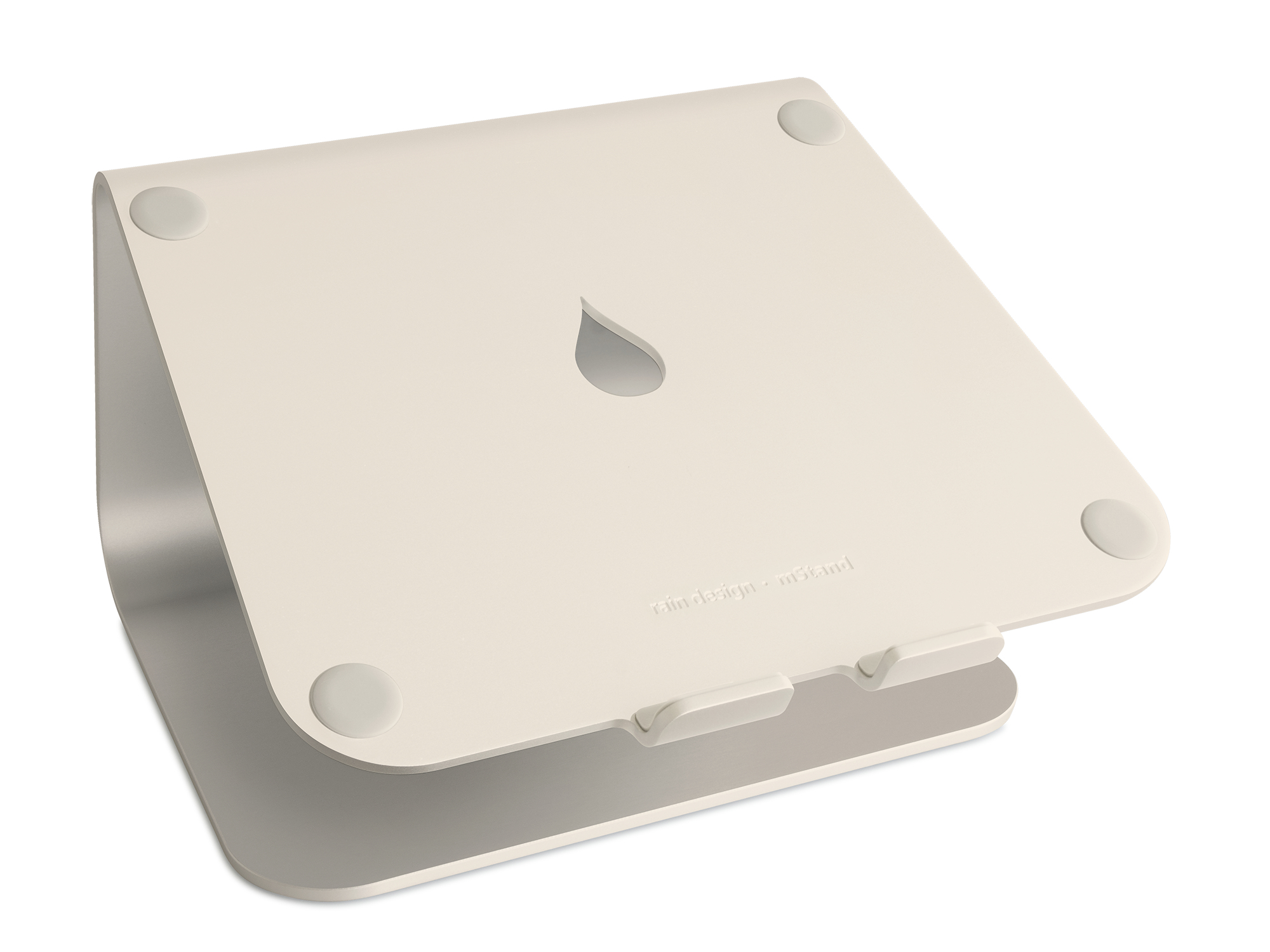 Rain Design mStand Notebook-Ständer Aluminium Starlight