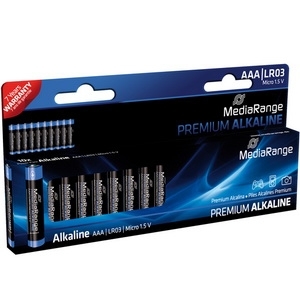 Batterie Mediarange Prem. Blister AAA (Alkaline/LR03) 10S (MRBAT102)