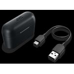 JVC HA-A3T Kopfhörer True Wireless Stereo (TWS) im Ohr Anrufe/Musik Bluetooth Schwarz (HA-A3T-B-U)