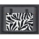 Hama Bilderrahmen Muro, mit Schnur und Klammern, Schwarz, 16,5 x 21,5 cm (00193217)