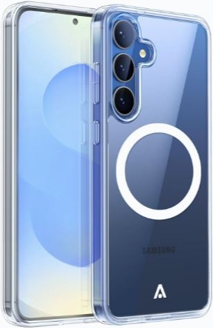 alkaya Lucid MagSafe Handy Schutzhülle Samsung S25 Transparent - (Schutz-)hülle (CS-20233)