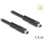 Delock Mini DisplayPort Kabel 16K 60 Hz 80 Gbps 1.5 m (81177)