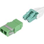 STARTECH LC FIBER COUPLER 10 PACK OS2 . (DUPLEXLCAPCNOF)