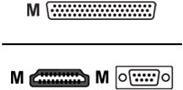 POLYCOM EE Digital Breakout Adapter (DBA)-camera Breaks out EE IV or EE ACC to HDMI & DB9 (7200-68518-125)