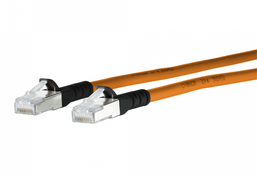 METZ CONNECT 1308452001-E Netzwerkkabel 2 m Cat6a SF/UTP (S-FTP) Orange (1308452001-E)