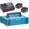 Makita CXT - Batterieladegerät + Batterie 2 x - Li-Ion - 4 Ah - 44 Wh (197641-2)