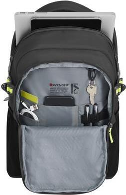 Wenger/SwissGear 611990 Notebooktasche 40,6 cm (16" ) Rucksack Schwarz - Grau (611990)