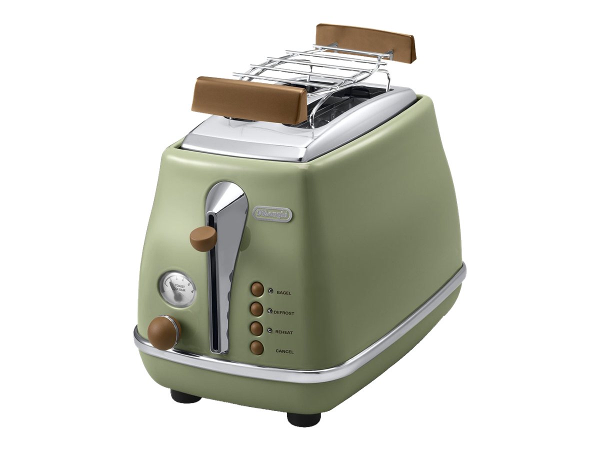 De'Longhi Icona Vintage CTOV 2103.GR Toaster 900W Grün