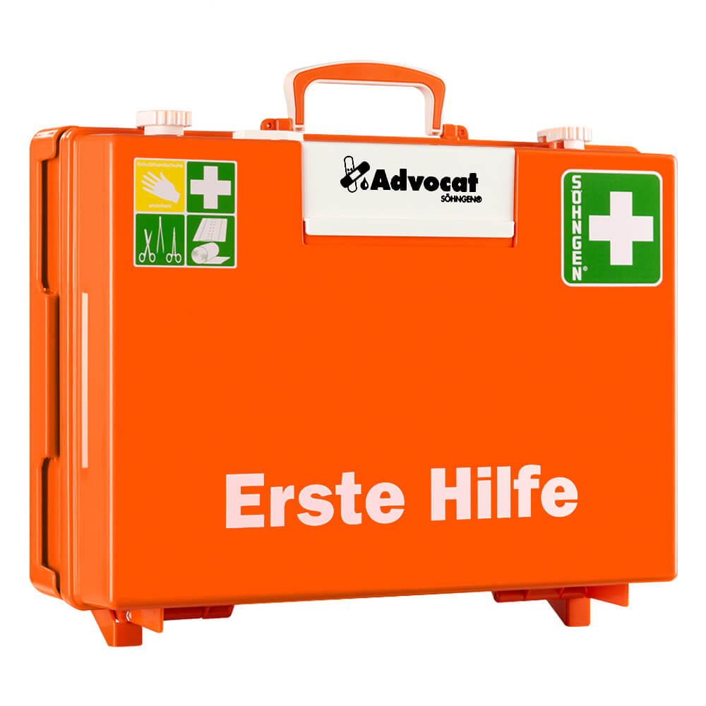 Söhngen 0367000 Erste Hilfe Advocat DIN 13169 orange 400 x 300 x 150 Orange (0367000)