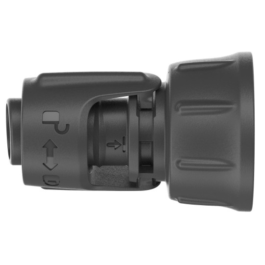 Gardena 13222-20 Hahnanschluss 1/2" Kunststoff Schwarz