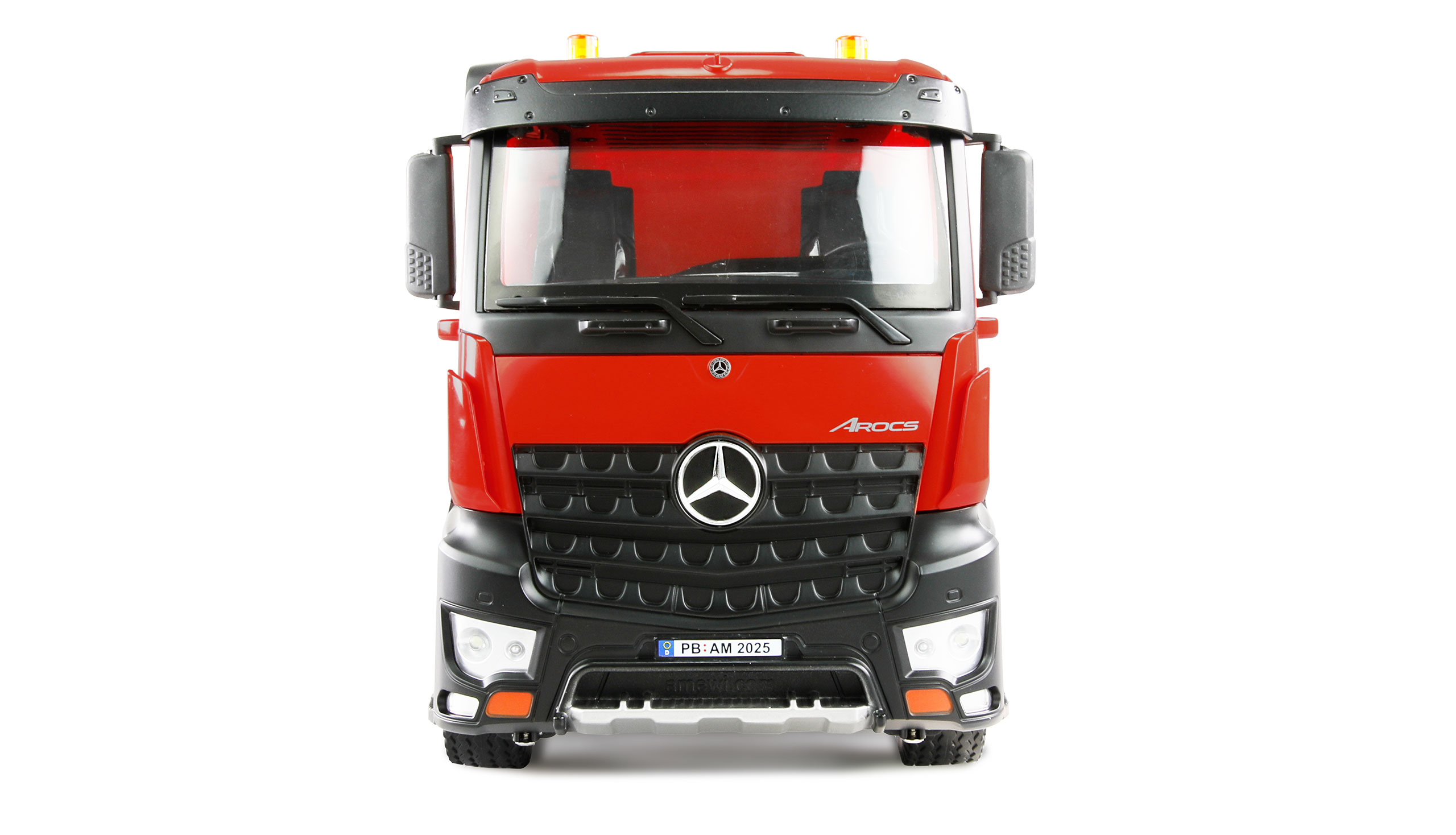 Amewi Arocs Muldenkipper 8x4/4 4WD 1:18 RTR Rot