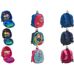 WEDO Kinderrucksack "Meerjungfrau", türkis/pink aus Vinyl & Polyesterfaser, feste Frontseite, mit Reißver - 1 Stück (243 3310)