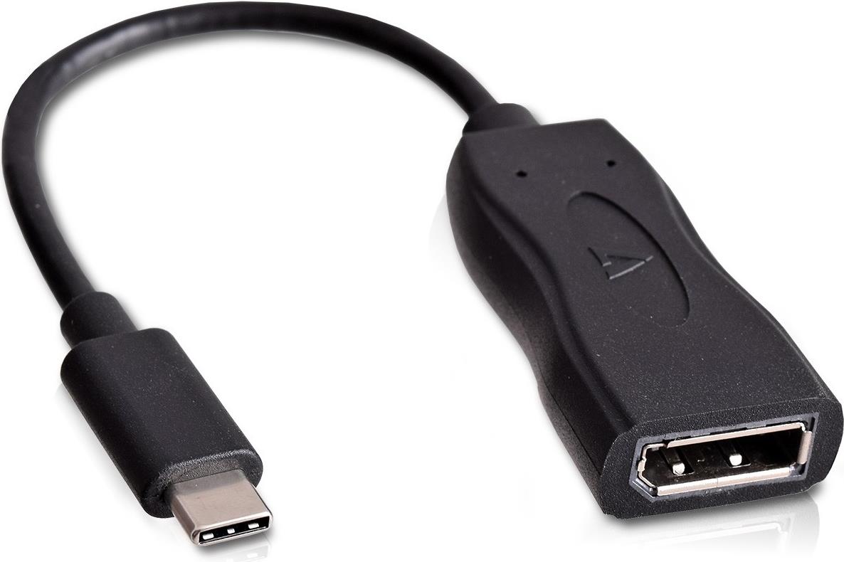 V7 USB-C TO DP ADAPTER BLACK