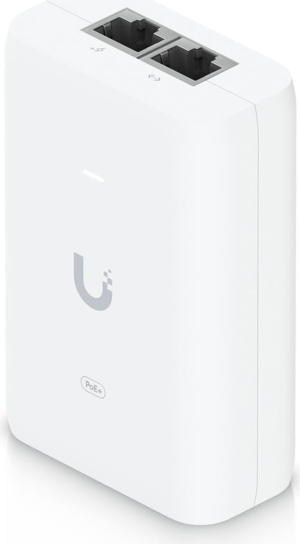 Ubiquiti UniFi U-PoE+ PoE-Injektor 30 W Weiß