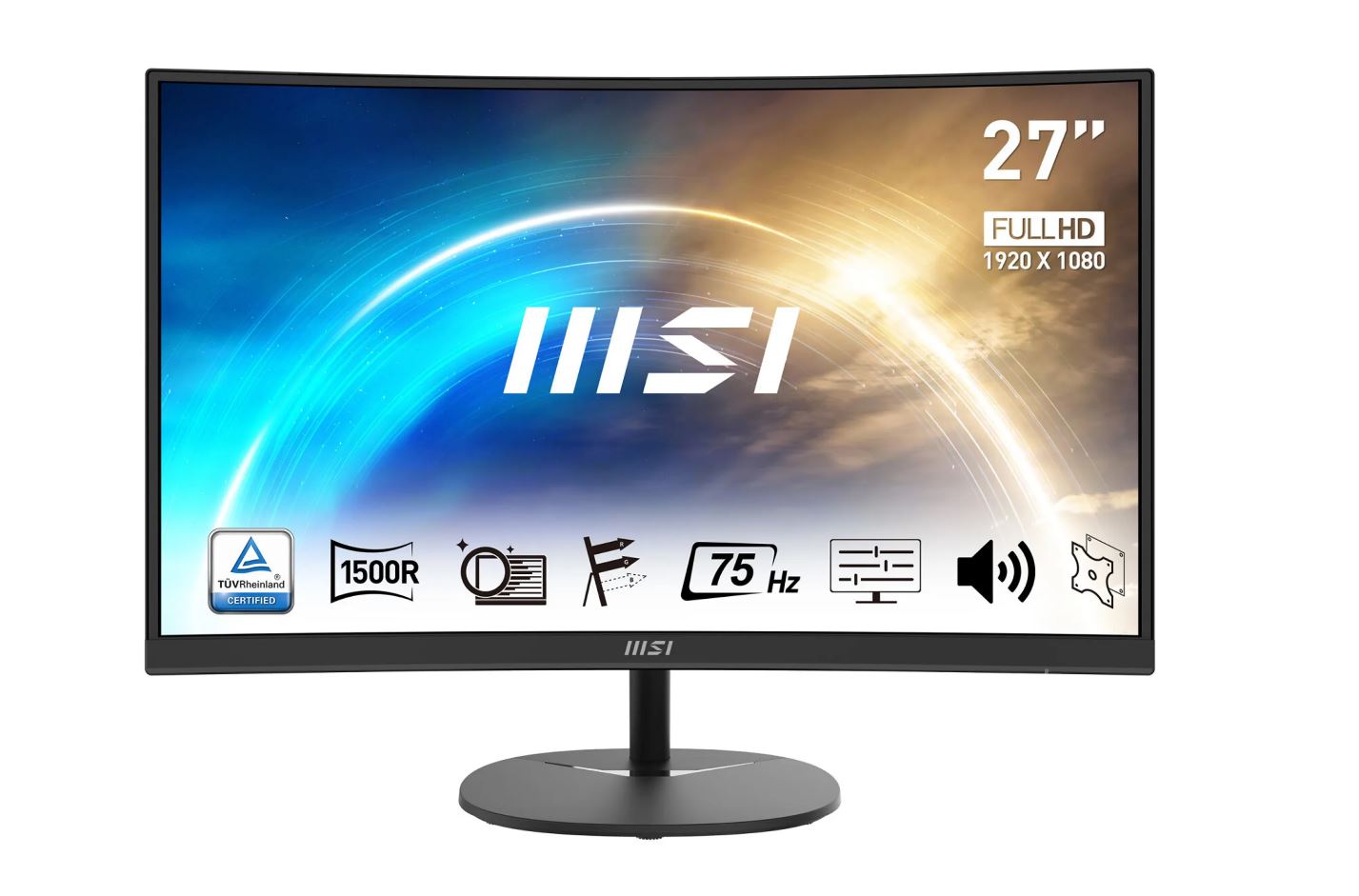 MSI Pro MP271A Computerbildschirm 68,6 cm (27") 1920 x 1080 Pixel Full HD LCD Schwarz (9S6-3PA2CT-057)