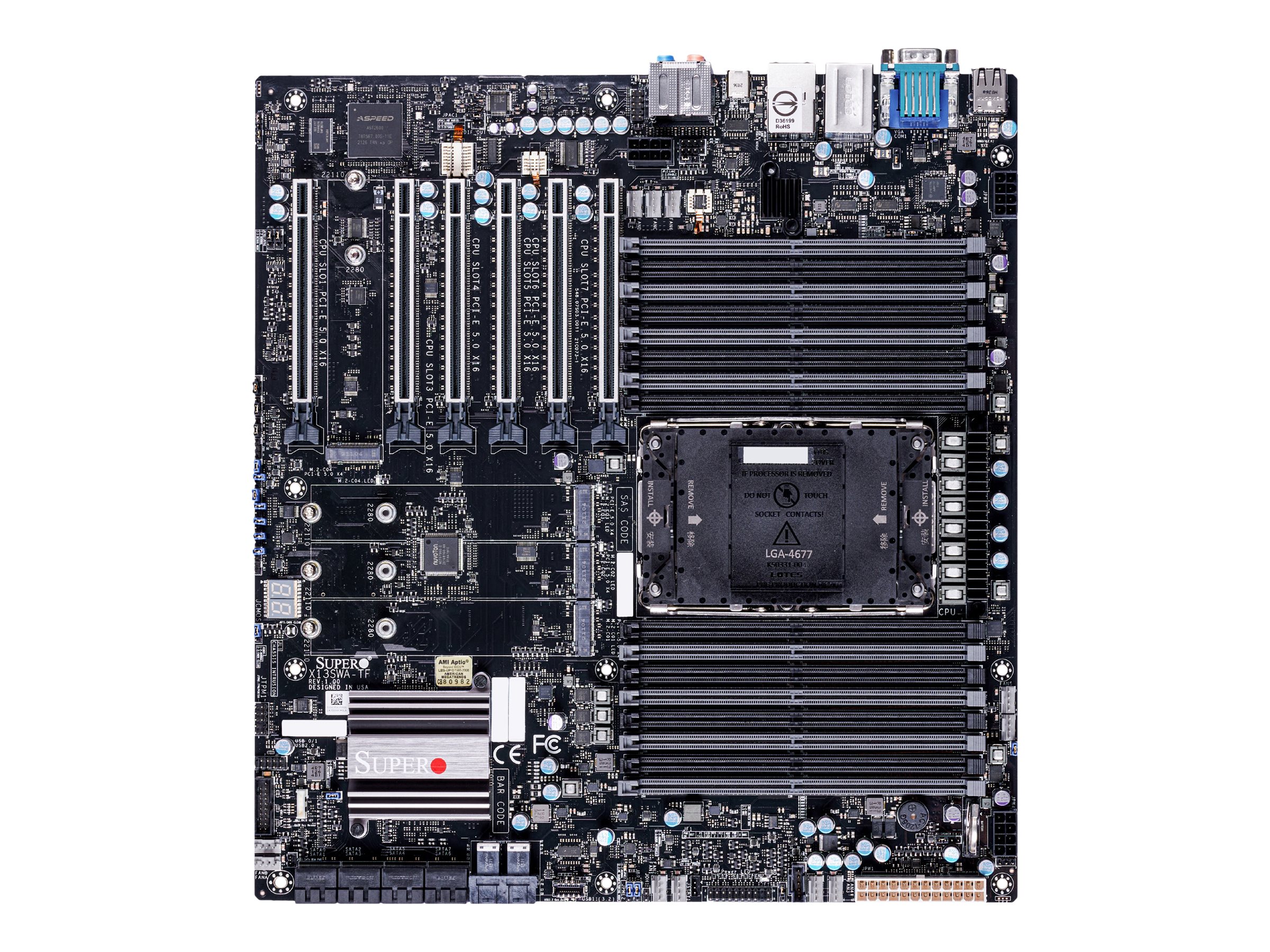 Supermicro Mainboard X13SWA-TF E-ATX LGA4677 W790 DDR5
