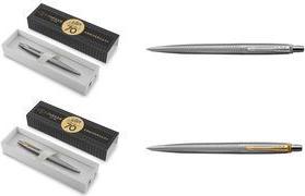 PARKER Druckkugelschreiber JOTTER Special Edition, gold Strichstärke: M, Strichfarbe: blau, mit Druckknopfmechanik, - 1 Stück (2205611)