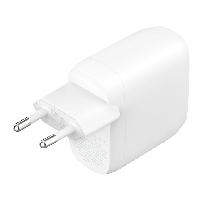 Belkin BoostCharge Pro Netzteil 2x USB-C 60W PD 3.1 Weiß