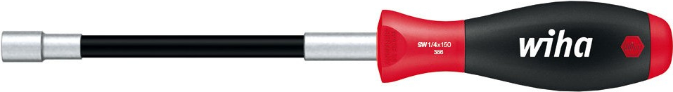 Wiha Flexibel Bithalter mit Handgriff DIN 3126 ISO 1173 Form D 6.3-¼ (386 1/4 150)
