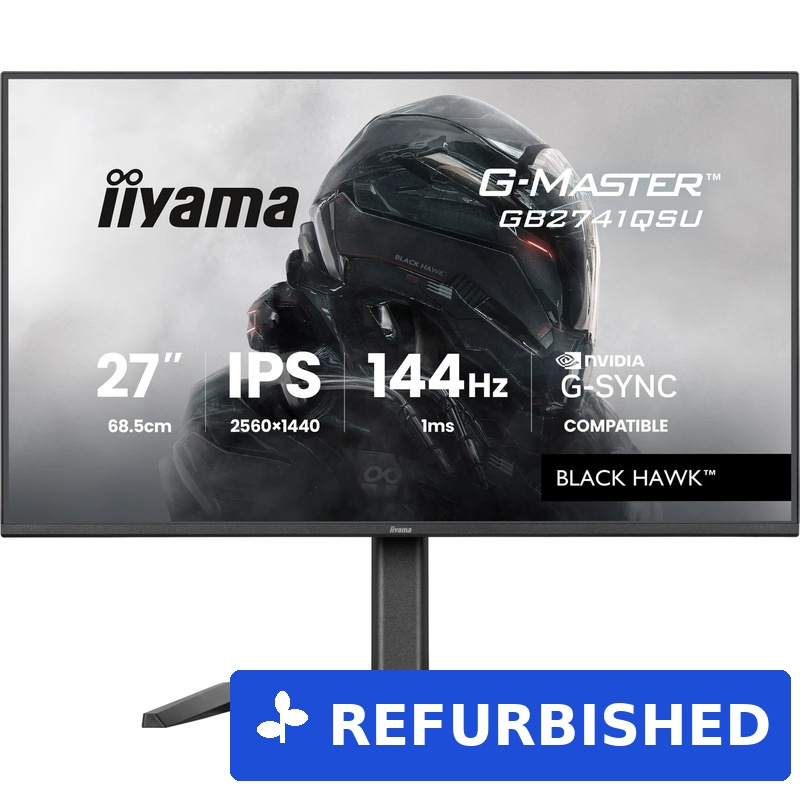 Iiyama G-Master GB2741QSU-B1 Black Hawk 27" QHD IPS Gaming-Monitor 144 Hz (GB2741QSU-B1) (geöffnet)