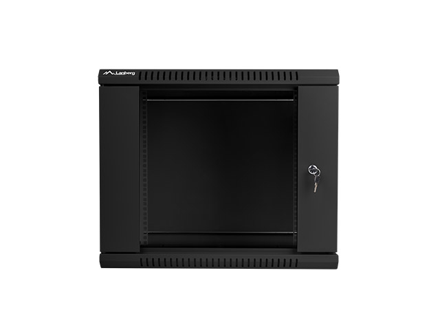 Lanberg WF01-6609-10B 19" Wandschrank 9U 600x600 Schwarz