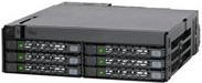 ICY Dock Backplane IcyDock 6x6,3cm SATAI-III in 1x5,25" HDD/SSD sw retail (MB606SPO-B)