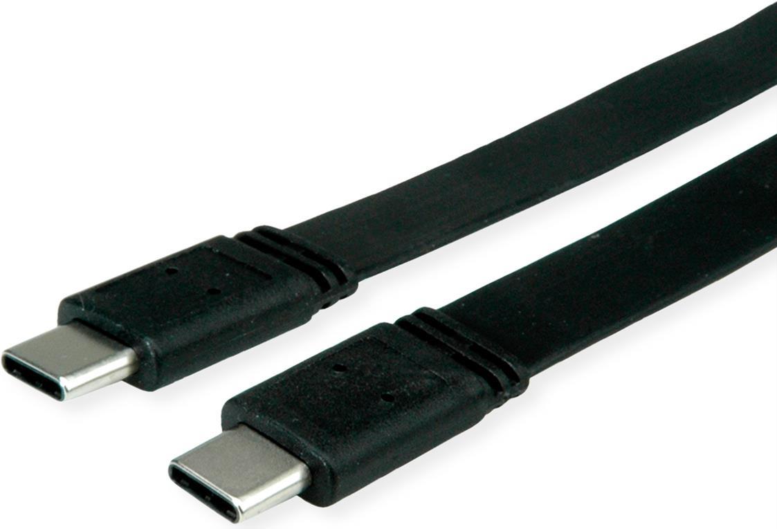 VALUE USB 4 Flachkabel 40G, C-C, ST/ST 0,5m (11.99.9085)