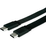 VALUE USB 4 Flachkabel 40G, C-C, ST/ST 0,5m (11.99.9085)