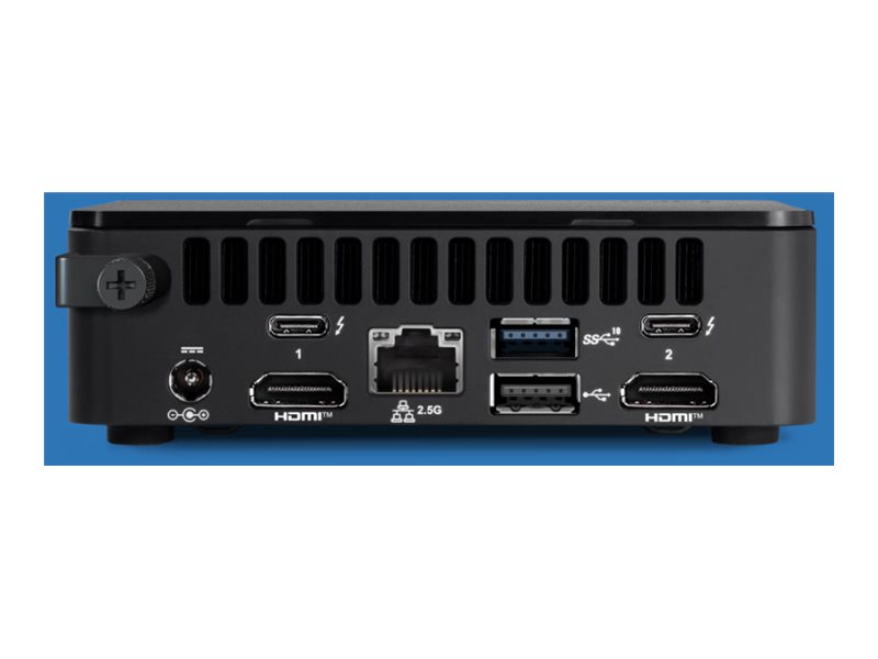 Asus NUC 13 Pro Kit NUC13ANKI7 Barebone Intel Core i7-1360P Schwarz