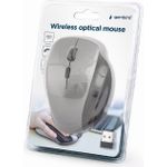 Gembird MUSW-6B-02-BG Maus rechts RF Wireless Optisch 1600 DPI (MUSW-6B-02-BG)