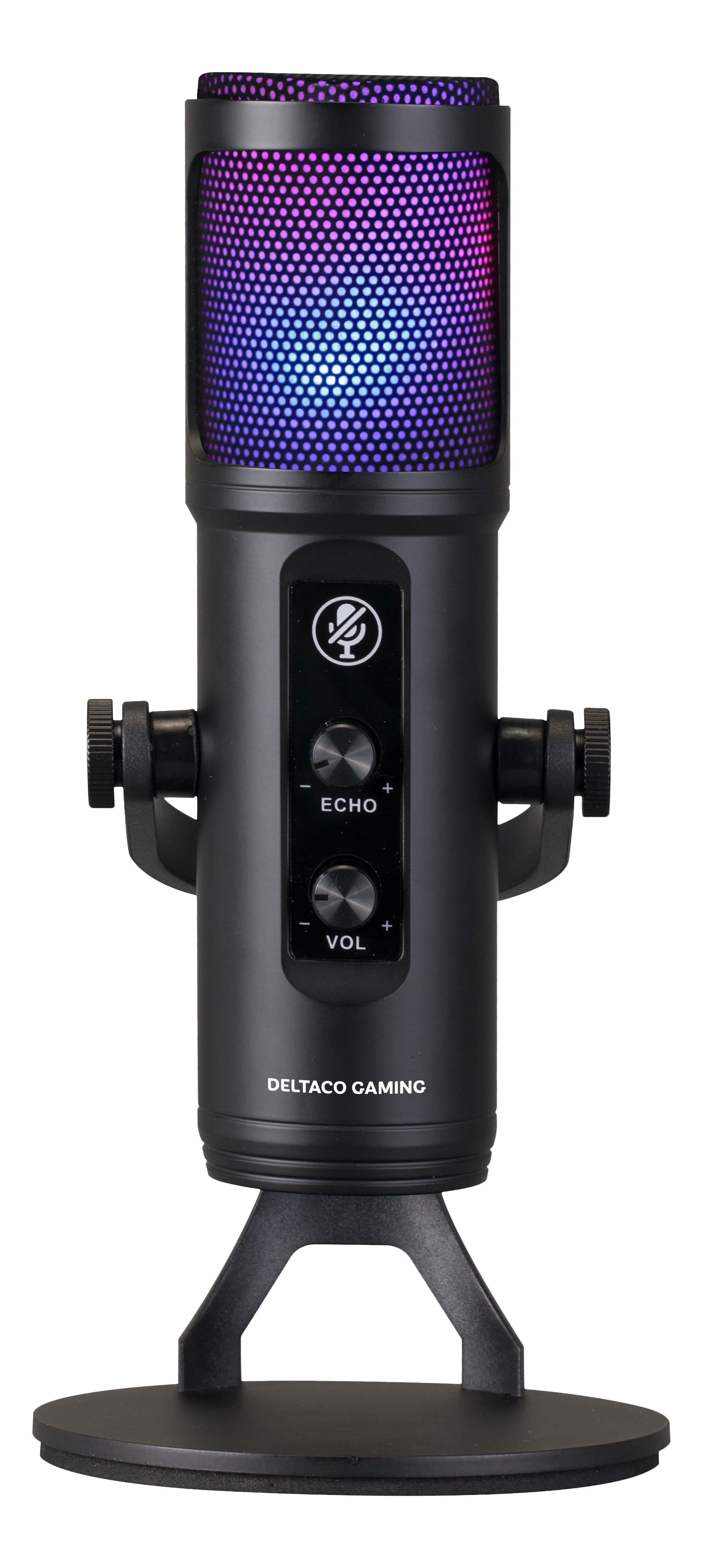 Deltaco GAM-171 RGB Streaming-Mikrofon Schwarz