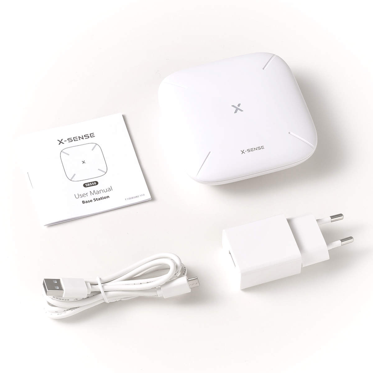 X-Sense SBS50 Alarmsignalverstärker Weiß