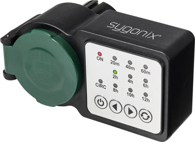 Sygonix SY-6786456 Countdown Timer analog Tagesprogramm 3680 W IP44 Dauerbetrieb (SY-6786456)
