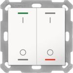 MDT BE-TAL5502.B1 Taster Light 55 2-Fach RGBW Schalten (BE-TAL5502.B1)