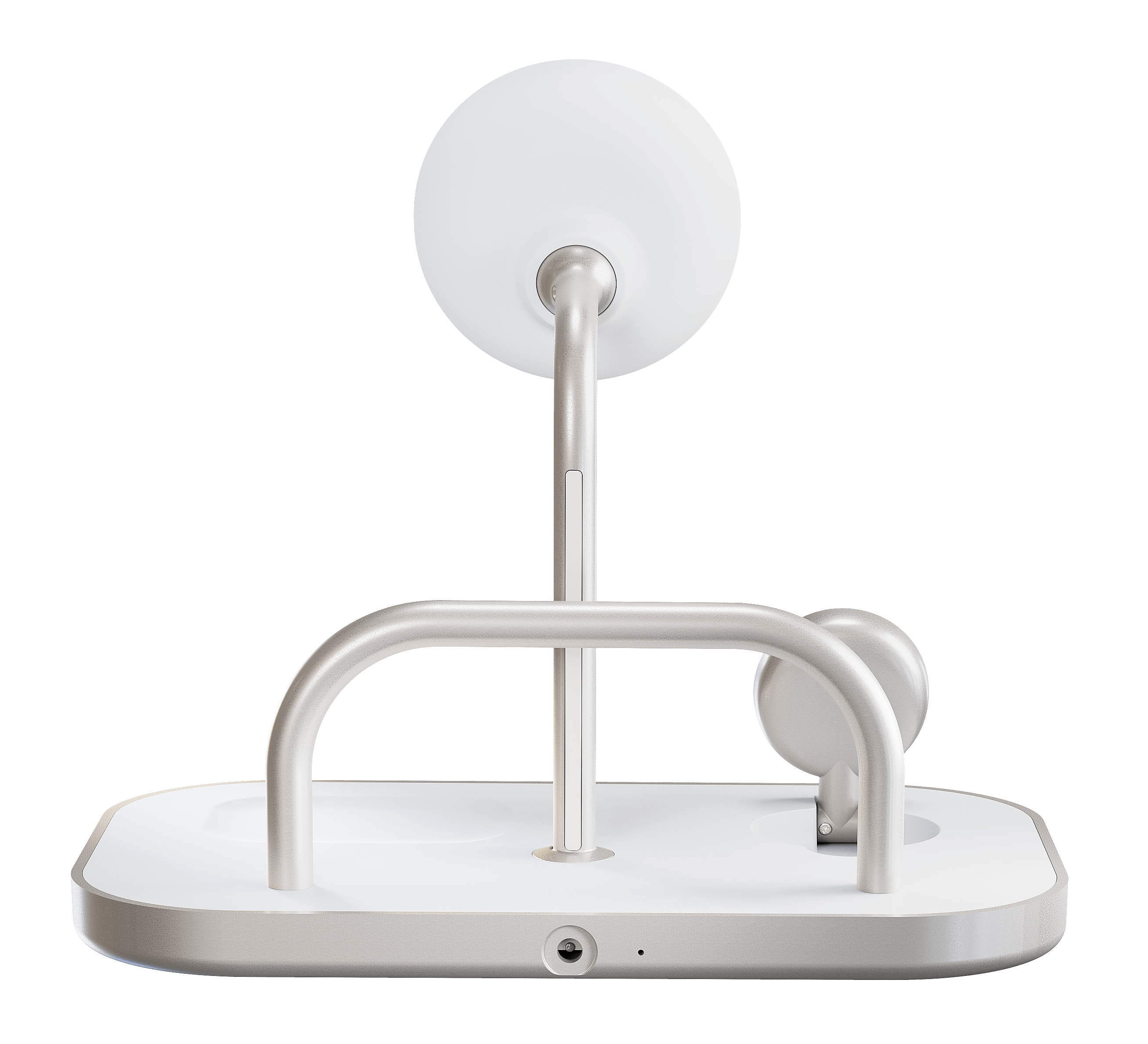 Zens Aluminium Series ZEDC29W/00 4-in-1 Wireless Charger 65 W Qi2 MagSafe Silber, Weiß